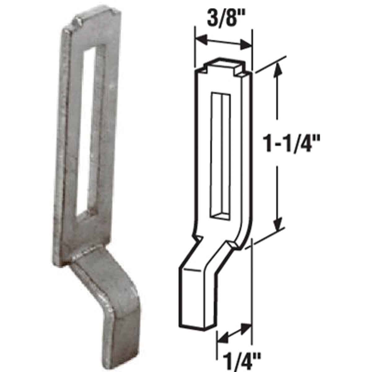 Screen door deals plate