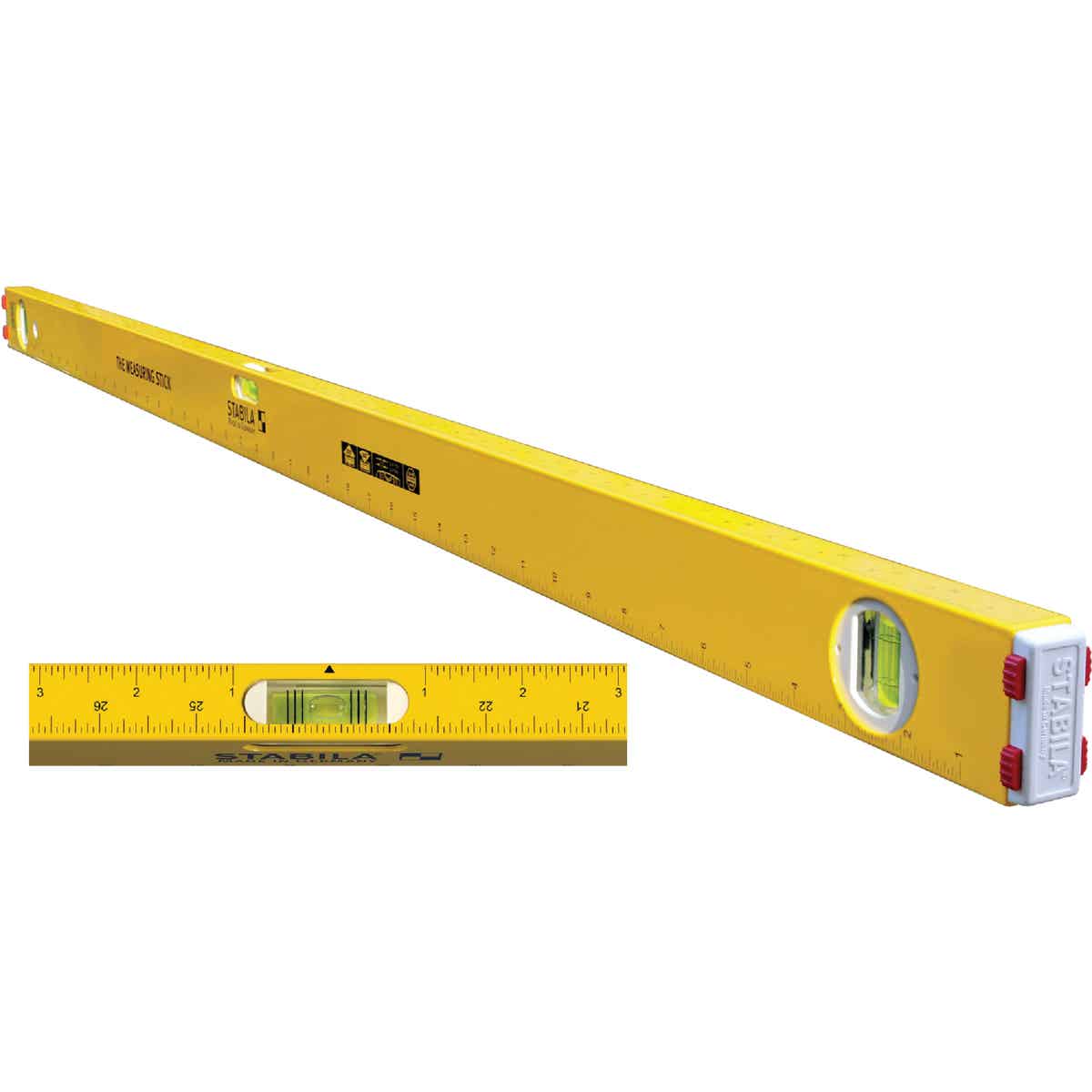 Stabila STB80U80 Box Section Spirit Level - 80cm (31.5 Inch) Professional Leveling Tool