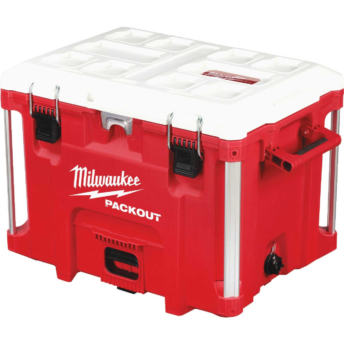 Milwaukee PACKOUT 40 Qt. XL Cooler, Red - Anderson Lumber
