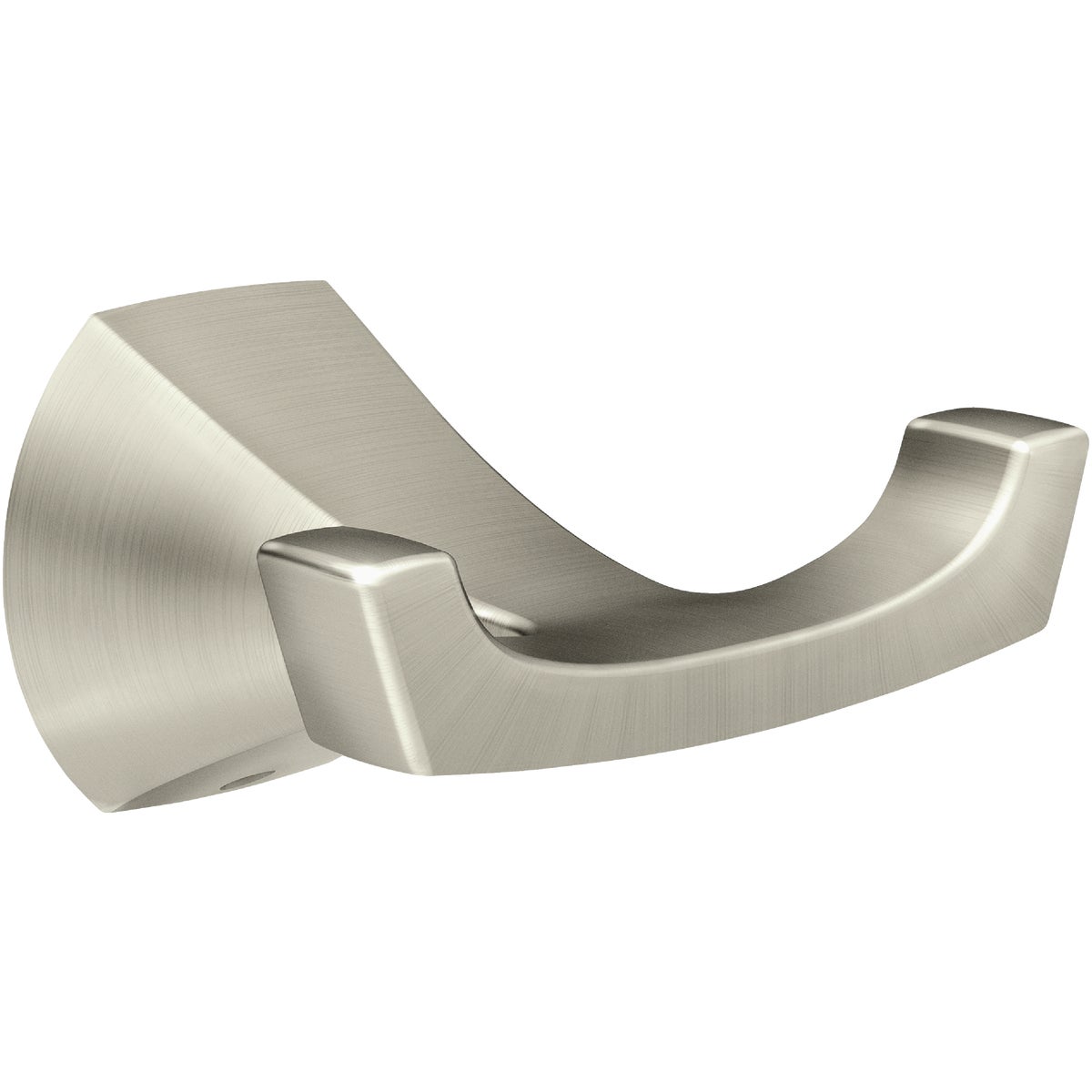 Brushed nickel 2025 robe hook