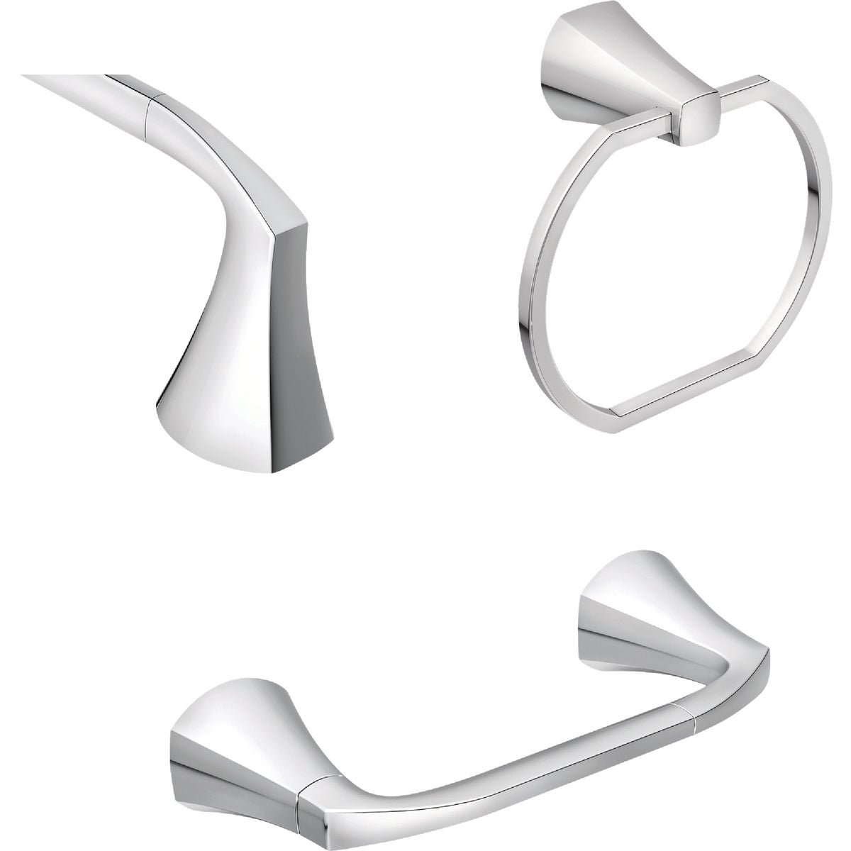 Moen Lindor 3-Piece Bath Hardware Set, Chrome - Anderson Lumber