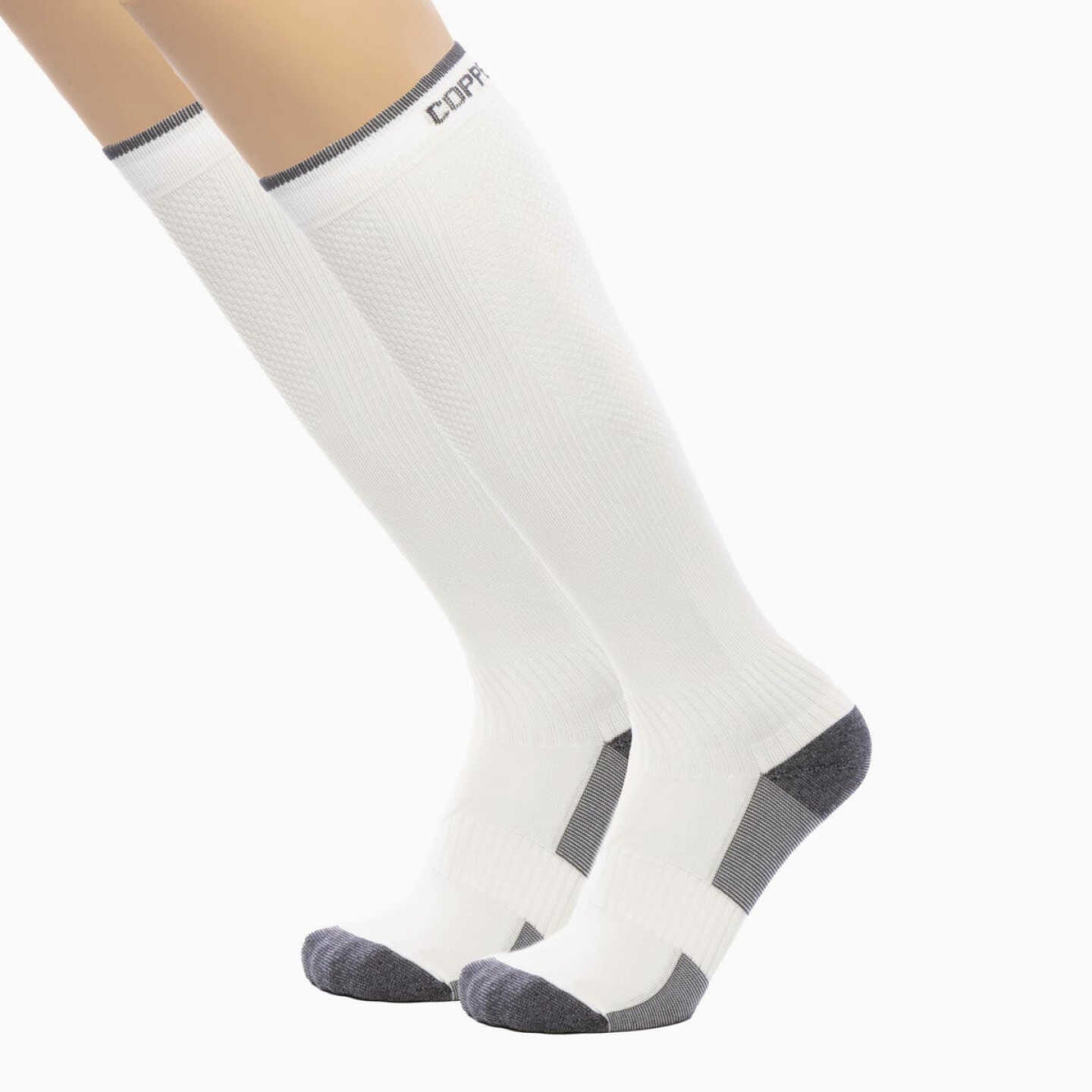Copper Fit Large/XL White Energy Compression Socks - Anderson Lumber