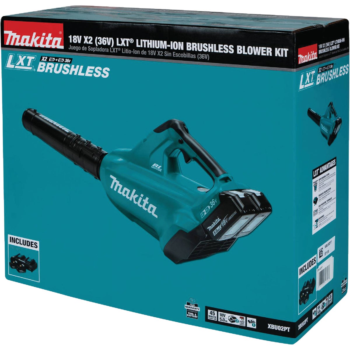 Makita brushless blower discount kit