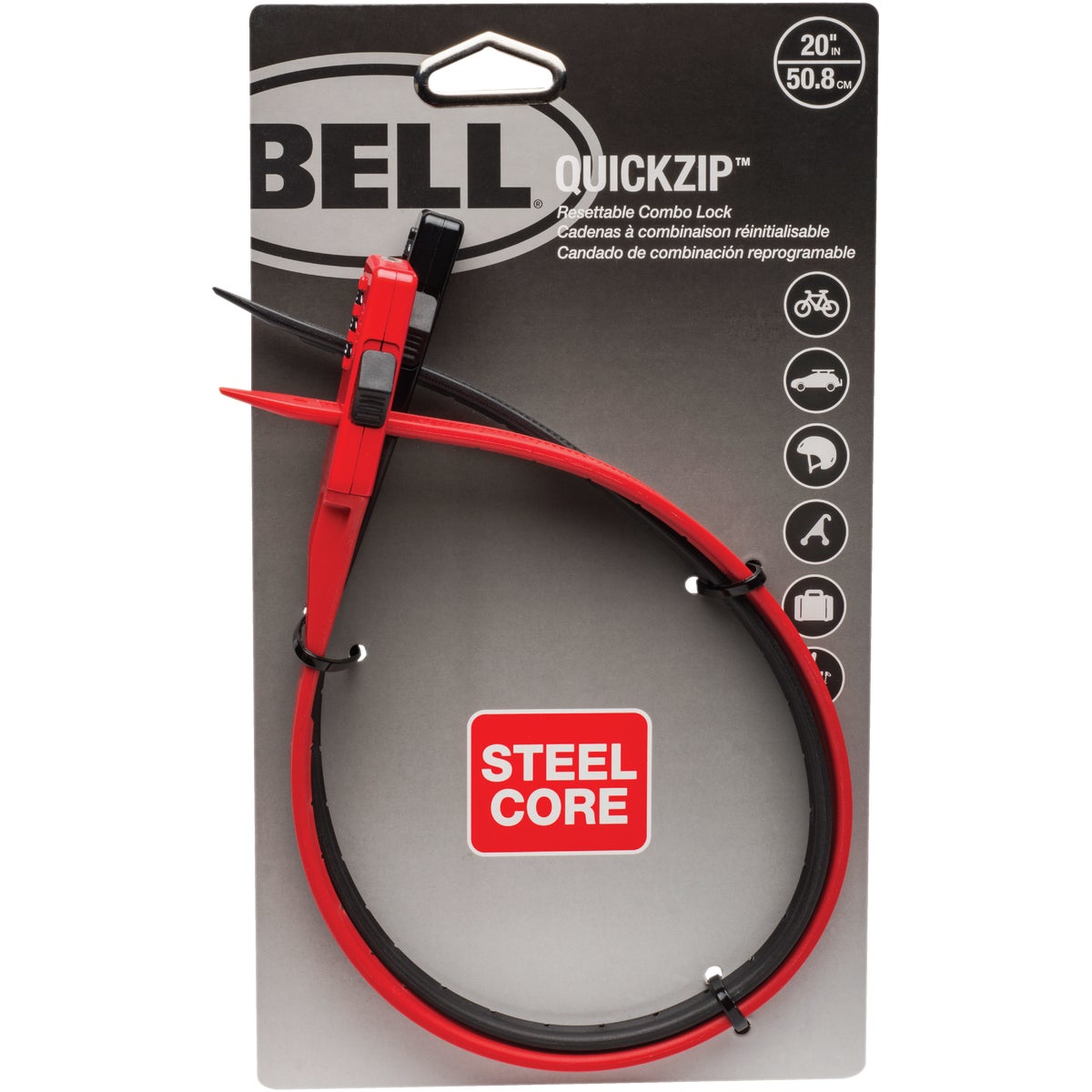 Bell discount bicycle lock