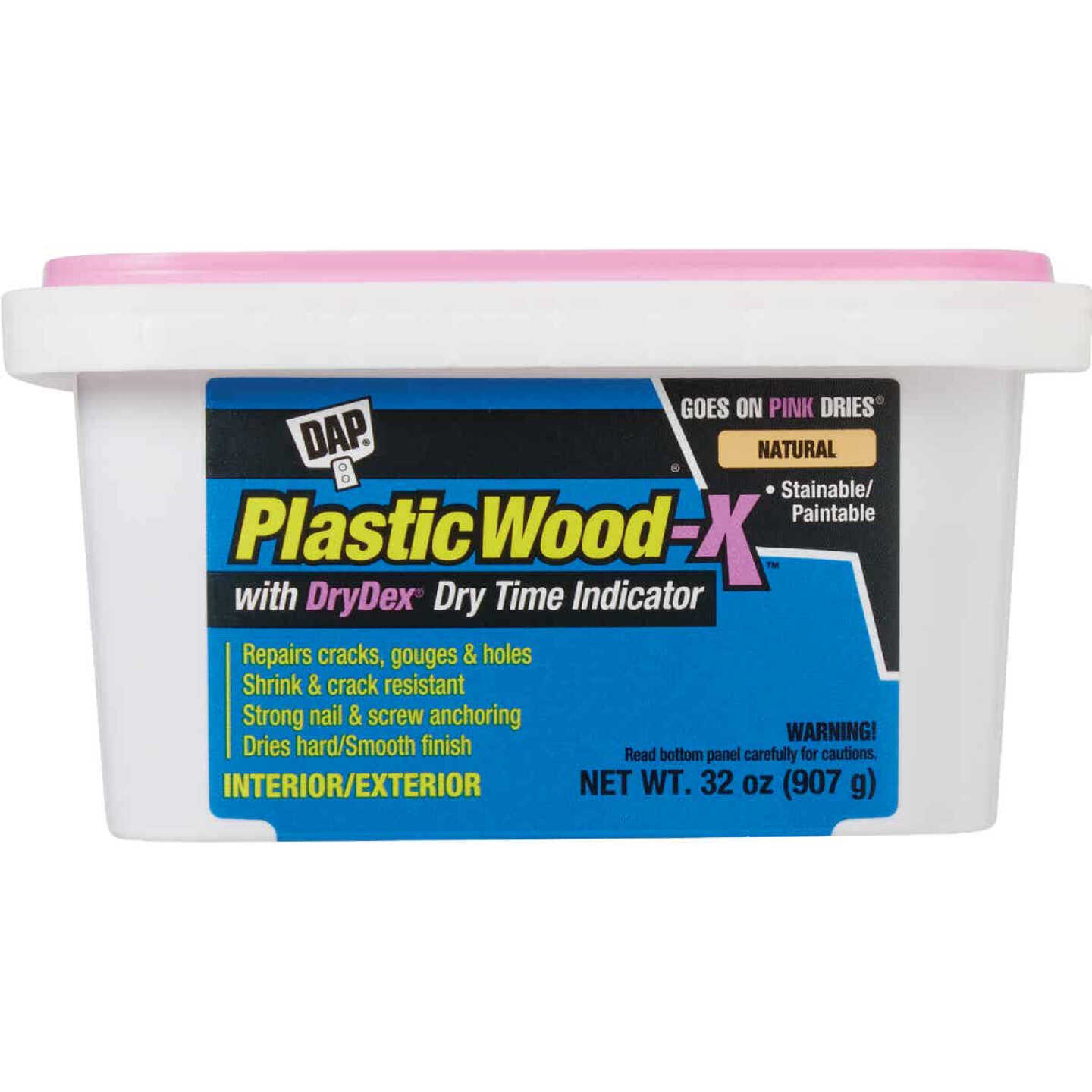 Dap Plastic Wood-X 32 Oz. All Purpose Wood Filler with DryDex Dry Time  Indicator - Anderson Lumber