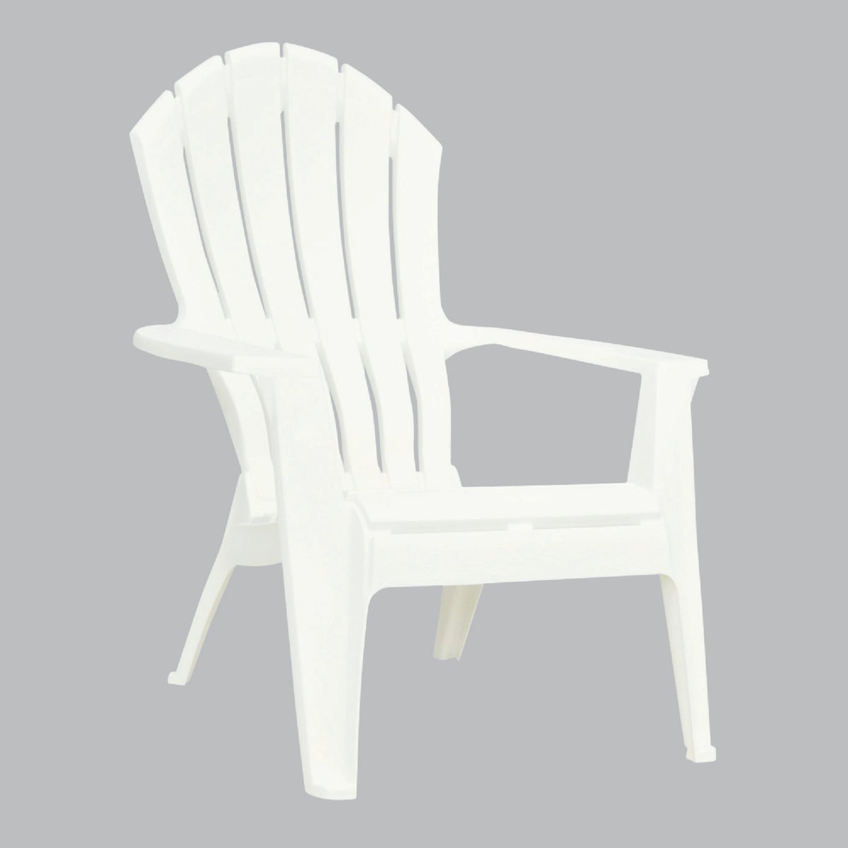 Adams RealComfort White Resin Adirondack Chair Anderson Lumber